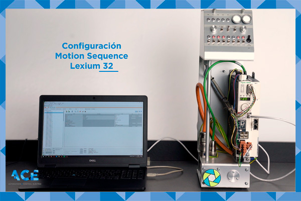 Cómo configurar una Motion Sequence en un Lexium 32