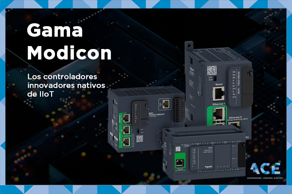 Conoce la gama de PLCs Modicon