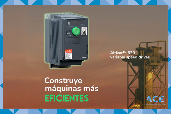 Altivar Machine ATV320: eficiencia, seguridad y conectividad